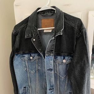 Levis Black and Blue Jacket mens XL